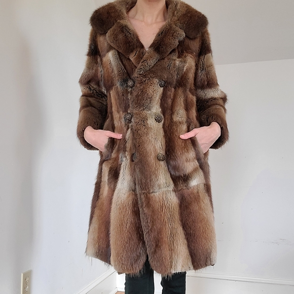 RARE VINTAGE - FUR JACKET - Picture 8 of 15